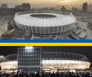 пазл Национальный спортивный комплекс «Олимпийский» (69.055), Киев - Украина